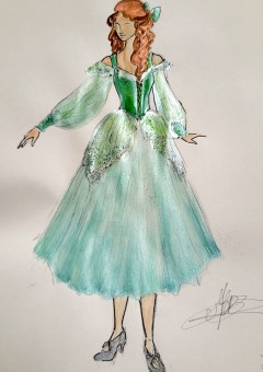 croquis gisèle